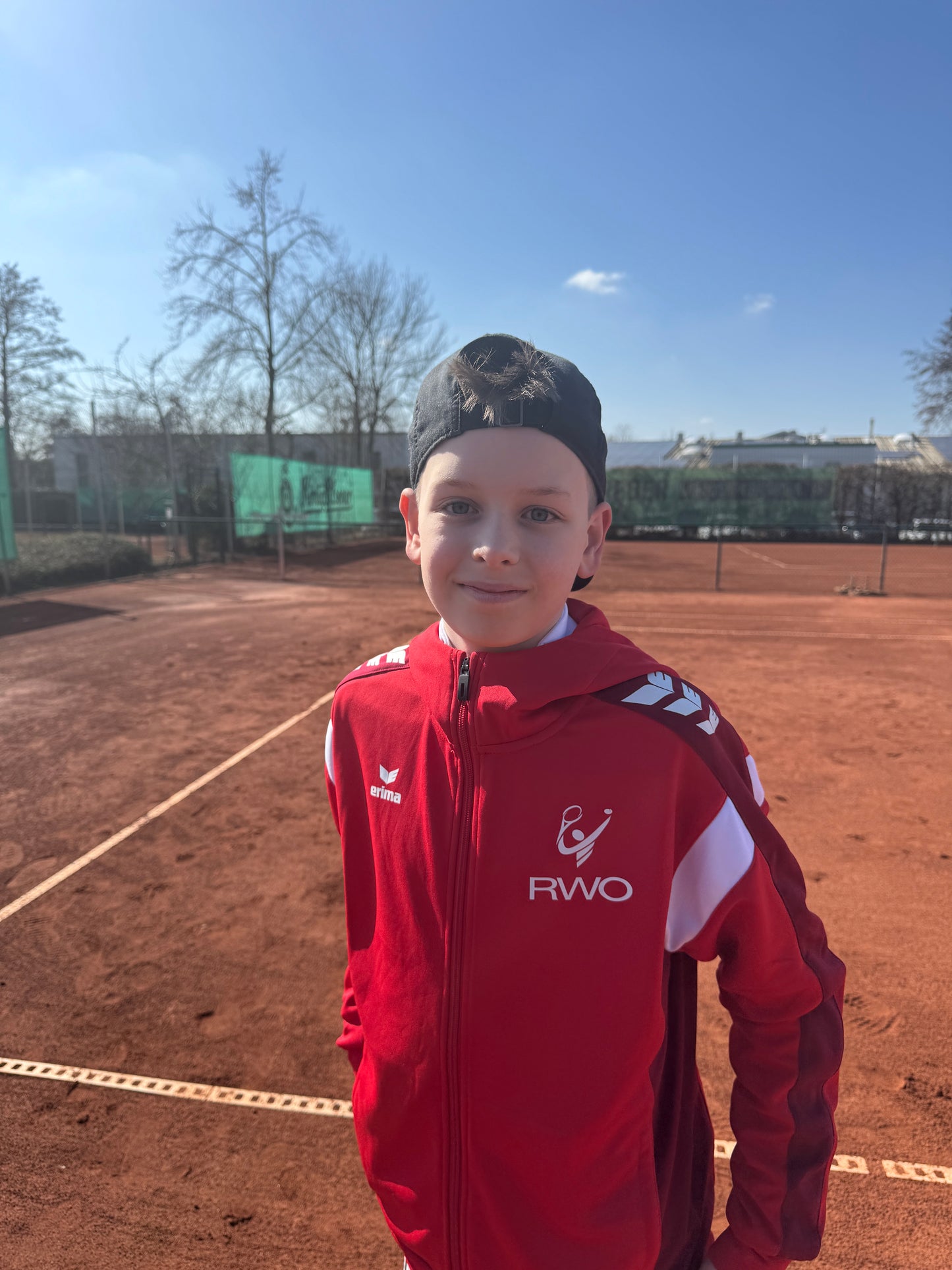 RWO Trainingsjacke mit Kapuze Kinder Erima (bedruckt)