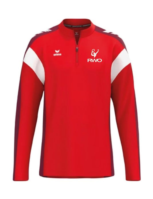 RWO Herren Longsleeve Half-Zip Erima (bedruckt)
