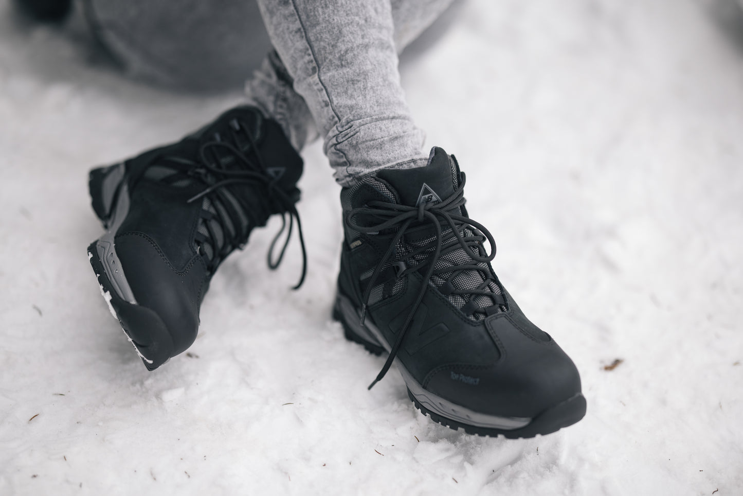 New Balance Allsite, Sicherheitsstiefel S3 SRC FO WR/WRU, schwarz, S3 WR SRC, Weite 2E, EN ISO 20345