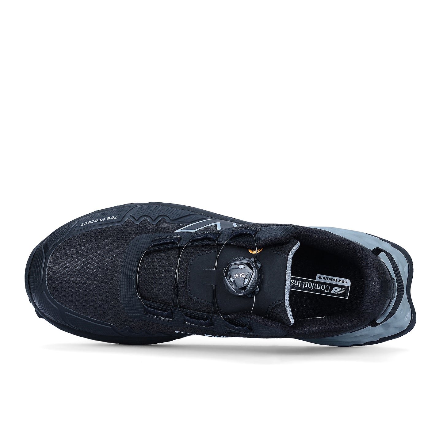 New Balance Cremorne BOA, S3 Sicherheitsschuh ESD HRO FOe, schwarz / grau, Weite 2E, EN ISO 20345