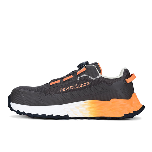 New Balance Cremorne BOA, S3 Sicherheitsschuh ESD HRO FOe, chocolate / orange, Weite 2E, EN ISO 20345