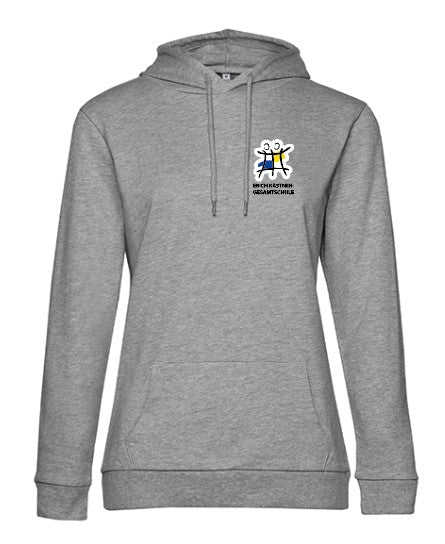 Erich Kästner Damen Hoodie BCWW04W  Sport Grey (Heather) (bedruckt)