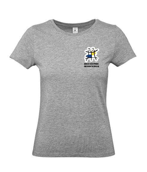 Erich Kästner Damen T-Shirt BCTW04T Sport Grey (Heather) (bedruckt)
