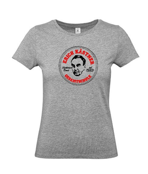 Erich Kästner Damen T-Shirt BCTW04T Sport Grey (Heather) (bedruckt)