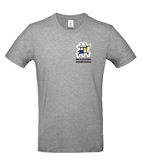 Erich Kästner Herren T-Shirt BCTU03T Sport Grey (Heather) (bedruckt)