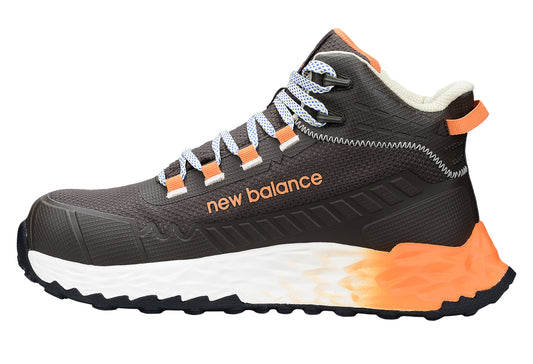 New Balance Cremorne Mid, S3 Sicherheitsstiefel ESD HRO FO, chocolate / orange, Weite 2E, EN ISO 20345