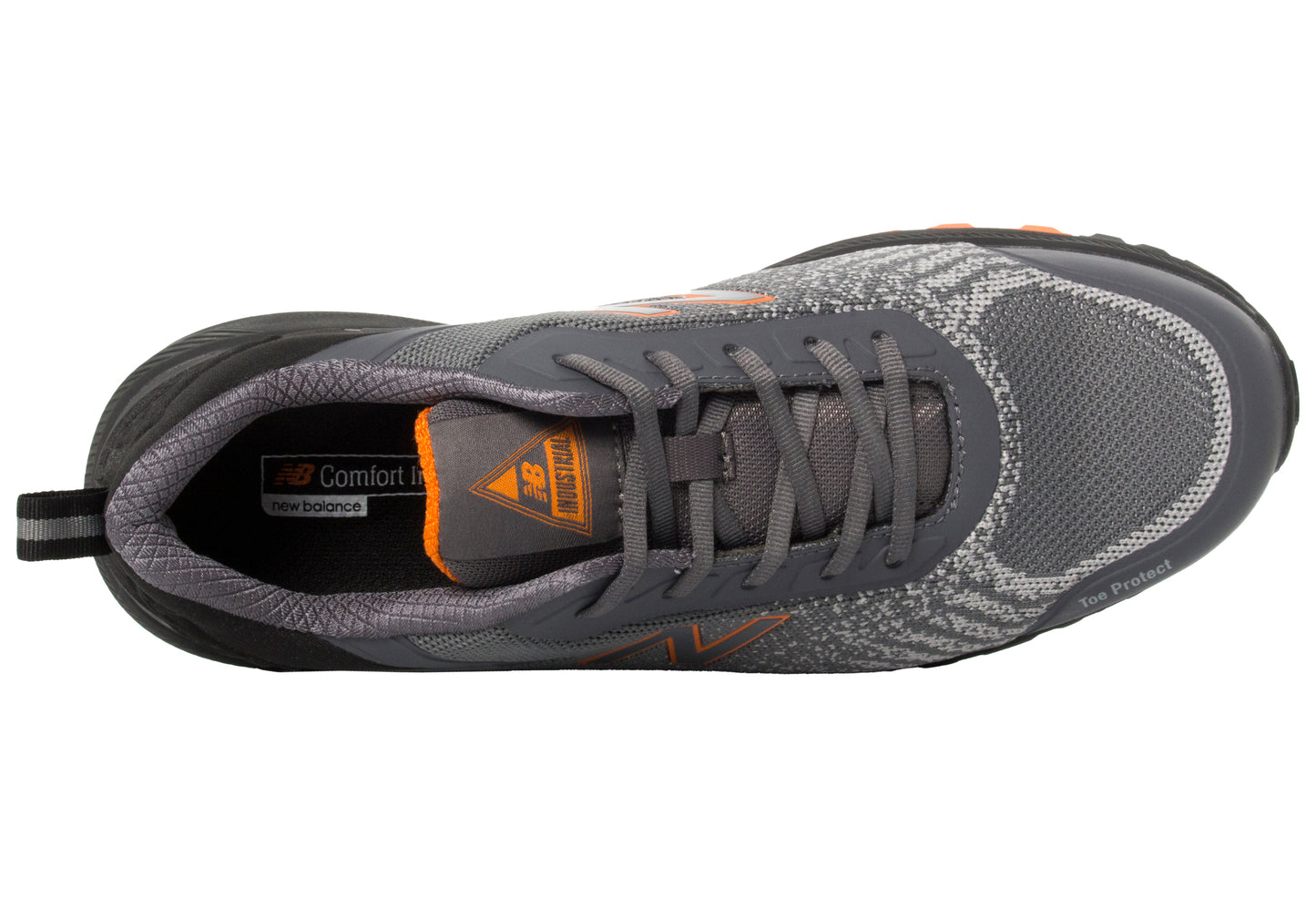New Balance Speedware, Halbschuhe, S1 P SRC, grau / orange S1P S1 SRC FO