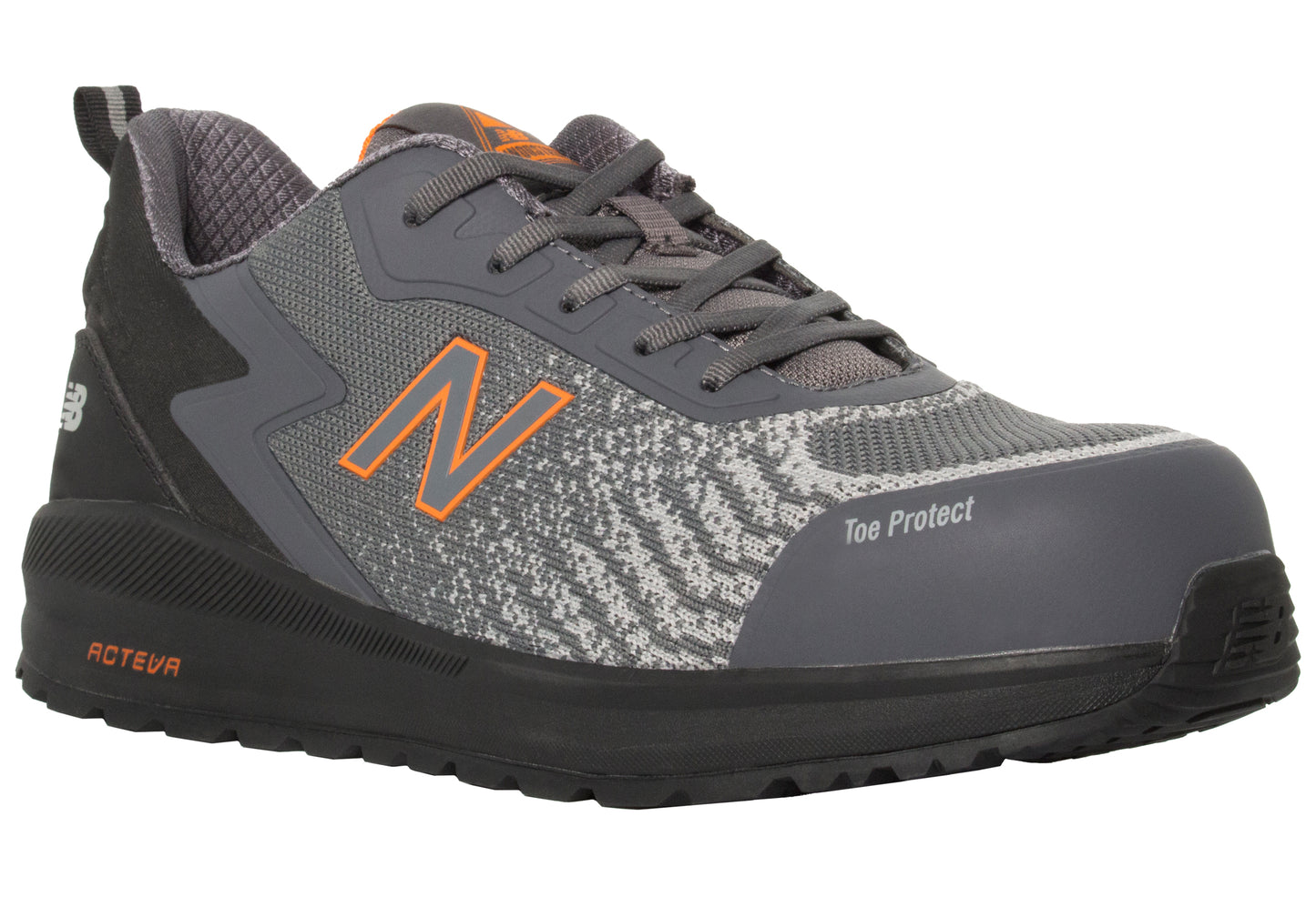 New Balance Speedware, Halbschuhe, S1 P SRC, grau / orange S1P S1 SRC FO