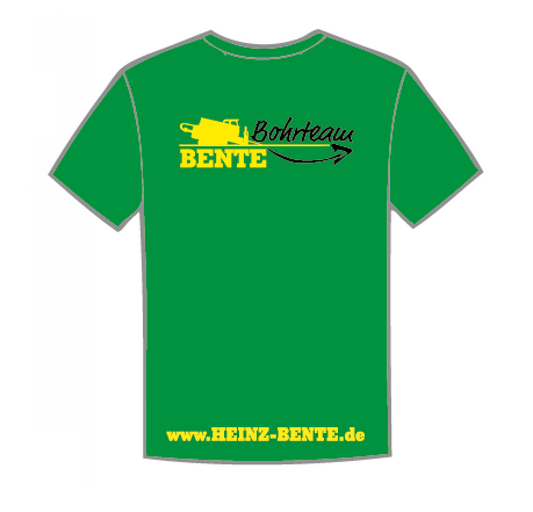 Heinz Bente Trikot "Bohrteam Bente" (Polyester) JC001 (Druck)