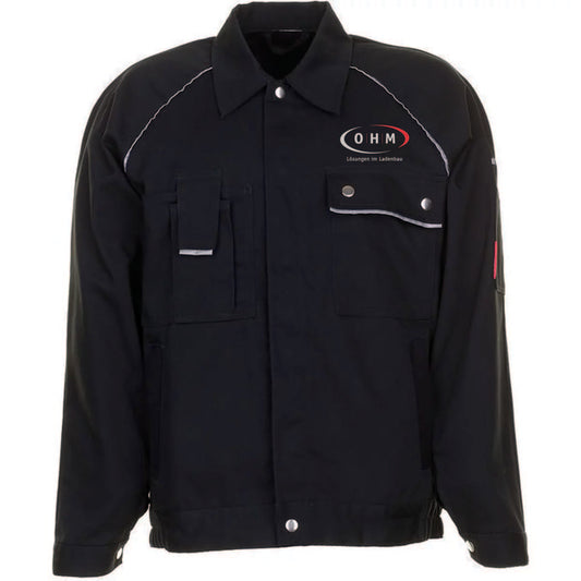 OHM Canvas 320 Unisex Bundjacke 2114 (bestickt)
