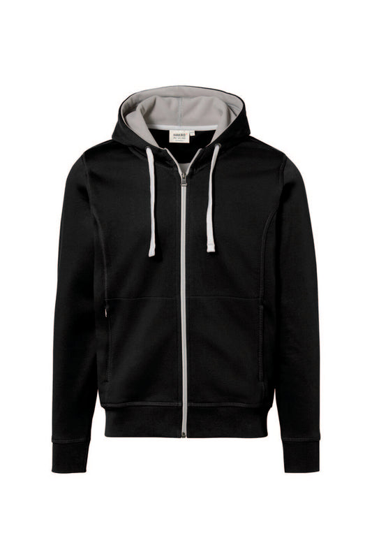 OHM Hakro Unisex Hoodiejacke Mikralinar No.455 (bedruckt)