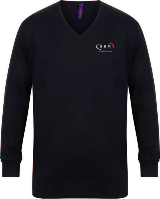 OHM Henbury Unisex Strickpullover W720  (bestickt)